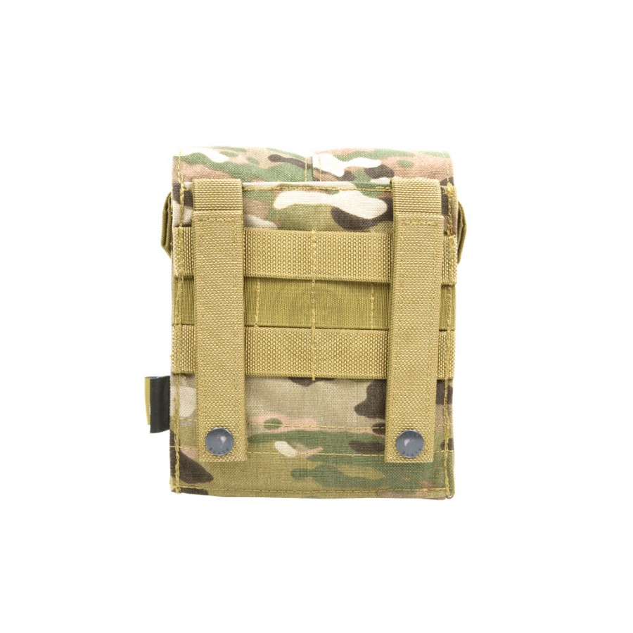 Flyye Industries MOLLE M249 200rd Drum Magazine Pouch MULTICAM